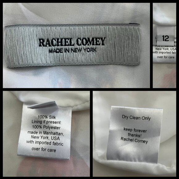 Rachel Comey 100% Silk Nightcap Midi Skirt Cactus Flower Print. Large 12. Boho - Picture 9 of 10